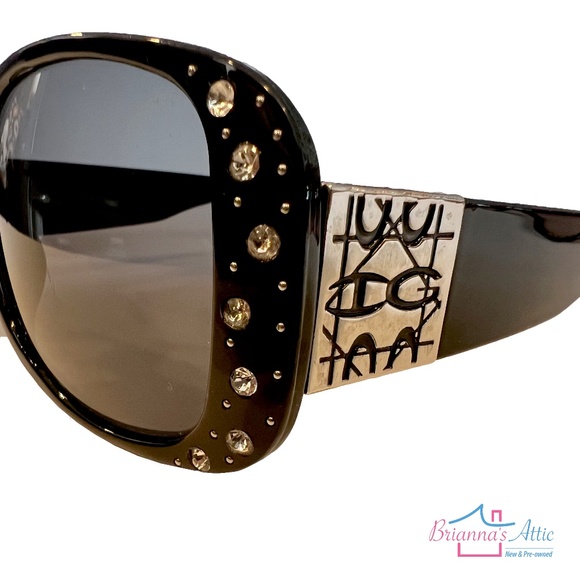 Women's Designer Stylish Generic Sunglass Black Multicolor - 2 piece - Picture 3 of 9